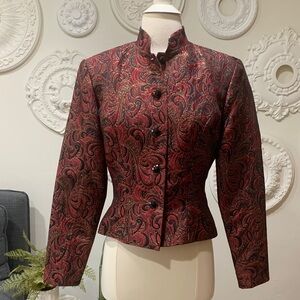 Elegant Paisley Women's Jacket